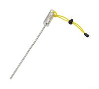 Diving rattle for pour ding ding stainless steel underwater probe with hand strap(Yellow)