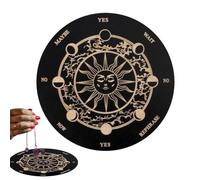 Divining Board Dowsing Decision Making Fortune Telling Divining Board | Décoration de maison spirituelle métaphysique, communication spirituelle, jeu de société parlant pour débutants et famille