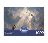 Divinité céleste Puzzle Adulte 1000 Pièces Dieu De Qualité Supérieure : Maîtrisez Le Défi du Puzzle Difficile - pour Un Large Panel Dès 14 Ans 38x26cm/1000pcs