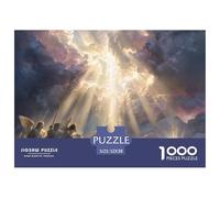 Divinité céleste Puzzle pour Adultes - 1000 Pièces Dieu De Qualité Supérieure : Le Défi Ultime du Puzzle pour Tous (Homme, Femme, Adulte, Enfant 14+) 52x38cm/1000pcs