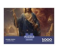 Divinité céleste Puzzle pour Adultes - 1000 Pièces Dieu De Qualité Supérieure : Le Défi Ultime du Puzzle pour Tous (Homme, Femme, Adulte, Enfant 14+) 70x50cm/1000pcs