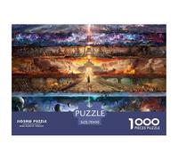 Divinité céleste Puzzle pour Adultes - 1000 Pièces Dieu L'Excellence des Puzzles Difficiles en Défi - Un Cadeau D'Exception pour Adultes Et +14 Ans 70x50cm/1000pcs