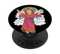 Divino Nino Jésus Catholique PopSockets PopGrip Adhésif