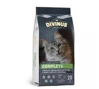 DIVINUS Cat - Nourriture complète riche en vitamines et minéraux pour chats adultes - 20kg