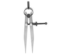 Diviseur d'aile bricolage artisanat outils en cuir diviseur d'aile en acier boussole en cuir boussole de dessin pour mesurer le diamètre