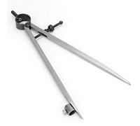 Diviseur d'Aile, Compas à Étrier de Diviseur à Ressort de Précision Réglable et Verrouillable avec Outil Rotatif pour Porte-Stylo(200mm)