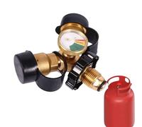Diviseur de Bouteille de Gaz Double Voie | Adaptateur En Y Pour Bouteille De Gaz Propane,Raccords de Tuyau de Précision Accessoires pour Réchauds Brûleurs Barbecues Camping