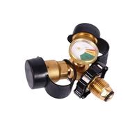 Diviseur de Bouteille de Gaz Double Voie | Raccord en Y 2 Voies pour Bouteille de Gaz - Raccords de Tuyau de Précision Accessoires pour Réchauds Brûleurs Barbecues Camping