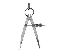 Diviseur de Compas Réglable de Précision, Calibre de Mesure pour Outil de Bijouterie Professionnel, Instrument de Dessin avec Boussole et Jambe Plate à Ressort