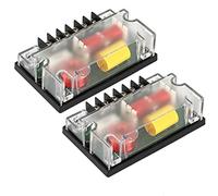 Diviseur de fréquence audio pour voiture à 2 voies, filtre acoustique pour haut-parleur destiné à une transmission de signal de haute qualité, circuit de croisement en ABS durable