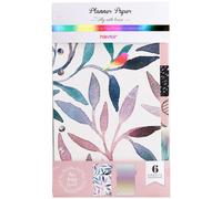 Diviseur De Pages D'indexation De La Série Never Fly Bird, Pour Filofax Dokibook Planificateur En Spirale, Signets, Recharge, Papeterie Scolaire 6 Pièces
