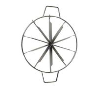 Diviseur de parts de gâteau - Outil de coupe uniforme pour gâteaux, marqueur de portions réglable en acier inoxydable | Coupe-dessert parfait pour mariages, anniversaires, fêtes, cheesecakes, muffins,