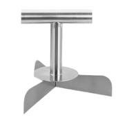 Diviseur De Pâte - Acier Inoxydable 3 Parties Égales Et Uniformes Réutilisable Accessoire | Grattoirs Alimentaires Pour Pâtisserie - Pour Cuisine Pains Brioches Gâteaux Biscuits Pizza