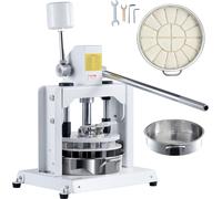 Diviseur de pâte manuel VEVOR 18 pièces, 60-280 g appareil de table presse manuelle coupe-pâte avec plateau et lame en acier inoxydable 304, machine à pain pour boulangerie, restaurant, commerce