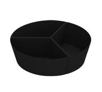 Diviseur de poêle à ragoût, insert de séparation de poêle à ragoût,Inserts pour casseroles à ragoût - Séparateur en silicone réutilisable étanche, faites cuire trois plats à la fois Séparateur lavable