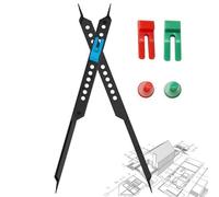 Diviseur d'échelle proportionnel - diviseur proportionnel, règle d'échelle | pour architectes | Outil de dessin de diviseur proportionnel pour artistes, pied à coulisse réglable et diviseur de motif, rè