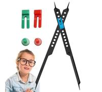 Diviseur Proportionnel D'architecte - Outil D'échelle D'artiste De 15 Cm, Règle De Rapport De Précision, Aide Au Dessin Réglable, Accessoire De Capture De Vue Créative, Dispositif De Mesure Fine | Rec