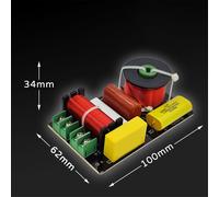 Diviseurs de FréQuence de Haut-Parleur HiFi 2 Voies 200 W 2800 Hz pour Haut-Parleur Aurelia Filtre Croisé Audio Home CinéMa Haut-Parleurs DIY