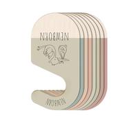 Diviseurs de placard pour pour bébé - 8 Pack Baby Honders Mois Diviseurs | Organisation de crèche mignonne, séparateurs de, outil de pour filles pour les femmes Nouvelle