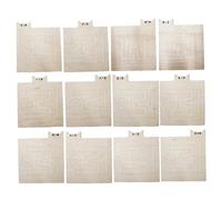 Diviseurs d'étagères pour bibliothèque - Lot de feuilles en bois de à Z de 12 pièces, panneaux de séparation pour albums alphabétiques, orientation multiposition sur un côté, pour le tri des disques