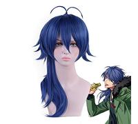 Division Rap bataille hypnose MIC dés Arisugawa bleu perruque Cosplay Costume hommes femmes résistant à la chaleur synthétique cheveux fête perruques MZ-1293
