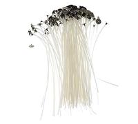 DIVISTAR Lot de 50 mèches pré-cirées de 15 cm pour fabrication de bougies avec supports