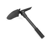 DIVISTAR Pelle pliable multifonction dentelée pour camping, randonnée, outil de jardin