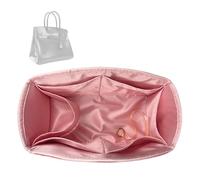 Divitize Organiseur de Sac Premium compatible avec Hermes Birkin 20/25/30/35/40/45 - Soie Artisanale, Soutien et Espace Extra, Ajustement Parfait, 24+ Couleurs (Camel, for BK45)