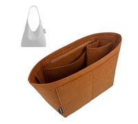 Divitize Premium Organisateur de Sac compatible avec Coach Brooklyn 39 - Feutre Artisanal, Base Renforcée, Design sur Mesure, 24+ Couleurs (Black, for Brooklyn 39)