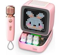 Divoom DitooMicpink (8?h), Enceinte Bluetooth, Pink, Vert