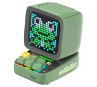 Divoom Ditoo Haut-Parleur Bluetooth Portable avec Rétro Écran Pixel, Contrôle de l'Application Smartphone/Claviers Mécaniques Rétroéclairés RVB (Vert)