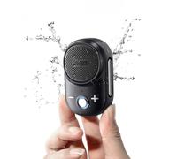 Divoom Itour-S Mini Haut-Parleur Bluetooth Portable avec Microphone, Haut-Parleur Portable à Clipser, étanche IP67, 10 Heures d'autonomie, pour Chantier, Atelier, extérieur, Escalade (Noir)