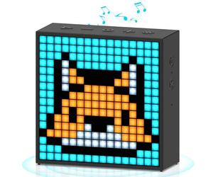 Divoom Timebox-Evo, Animation Pixel Art Enceinte Bluetooth, 12 Sonneries, Affichage De La Température