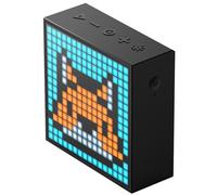 Divoom Timebox Evo Haut-parleur portable Bluetooth avec horloge et affichage LED programmable pour création Pixel Art Cadeau unique pour la Saint-Valentin