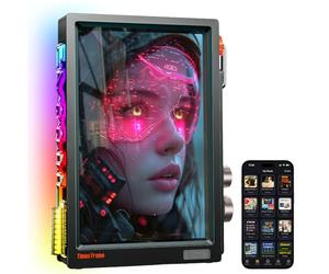 Divoom Times Frame Cadre Photo numérique Wi-FI 10,1 Pouces, 64 Go, Noir