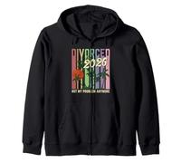 Divorcé 2026 Vintage Divorce Party Divorcee Tee Sweat à Capuche