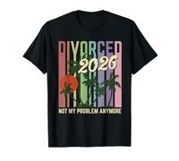 Divorcé 2026 Vintage Divorce Party Divorcee Tee T-Shirt