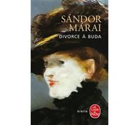 Divorce à Buda Sandor Marai (Auteur)