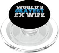 Divorce de l'ex épouse Le Plus Correct au Monde PopSockets PopGrip pour MagSafe