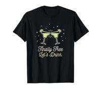 Divorce Enfin Libre Lets Drink Party Humour T-Shirt