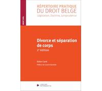 Divorce et séparation de corps 2ed