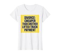 Divorce Moins Cher qu'un Autre paiement par Camion levé T-Shirt