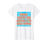 Divorce Moins Cher qu'un Autre paiement par Camion levé T-Shirt