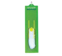 Divot Board Entraîneur de Swing Original breveté, pour améliorer Le Point Bas et la trajectoire de Swing À Tout Moment. À Utiliser n’Importe où : observez Votre trajectoire de Swing et apprenez à