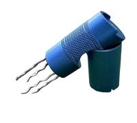 Divot de golf en métal, fourche fonctionnelle, outil de réparation vert, 2 x 7,5 cm, design ergonomique, construction robuste, aide à la pratique pour les professionnels, les novices, les passionnés