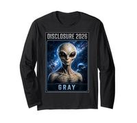 Divulgation Alien 2026 - Gris, Aliens Humanoïdes Intelligents Manche Longue