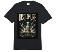Divulgation des Secrets du Gouvernement OVNI Mouvement Audacieux de vérité Extraterrestre Comfort Colors Adult Heavyweight T-Shirt