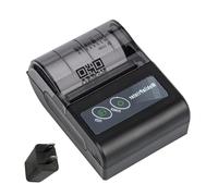 divuukyi Imprimante thermique portable compatible Bluetooth 58 mm pour reçus et étiquettes avec batterie longue durée