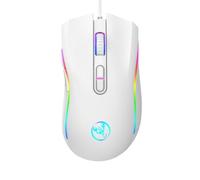 divuukyi RGB Gamings Cordon USB 3200 DPI Ergonomique Gamers Optique avec éclairage pour ordinateurs portables