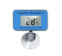 divuukyi Thermomètre d'aquarium à affichage numérique avec ventouse puissante pour la température précise de l'eau